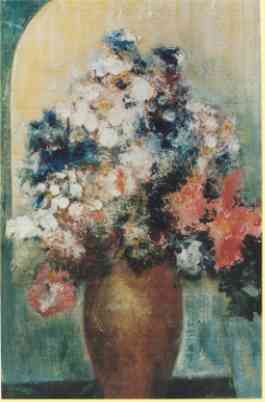 Painting: No. 218   FLOWERS IN MEMORIUM